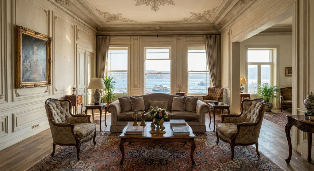 beşiktaş – bebek tarihi eser daire İç restorasyonu