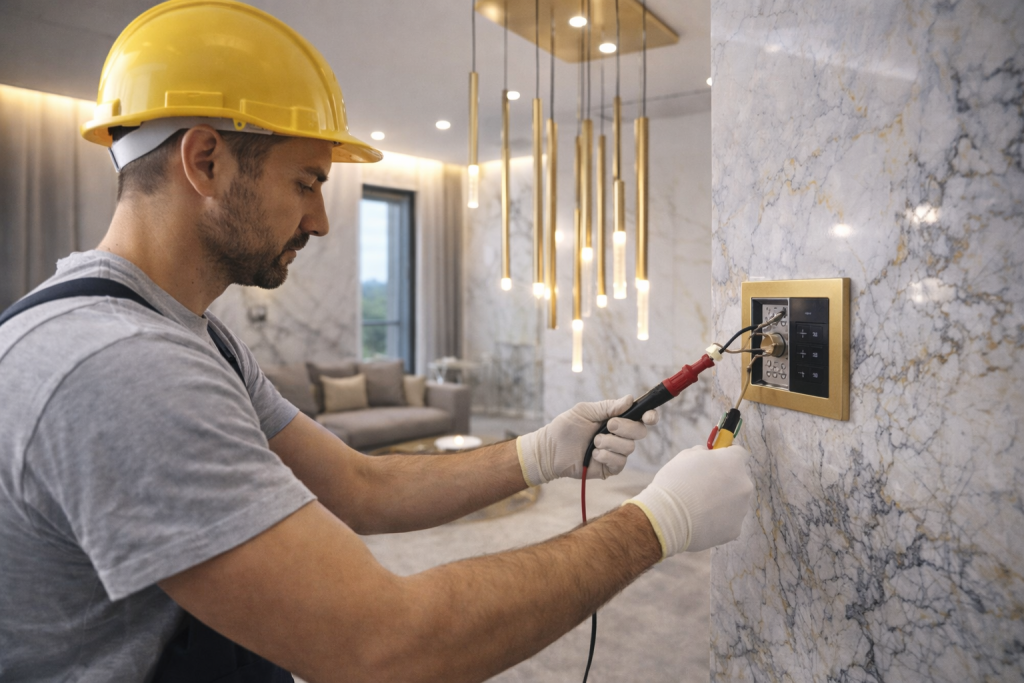 lüks elektrik ve aydınlatma